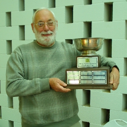 Peter with Trophy